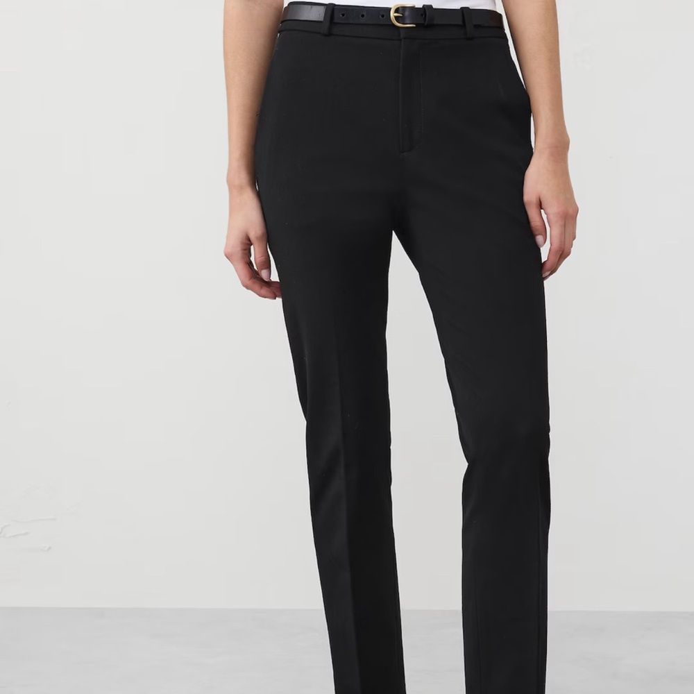 Banana Republic Black Women's Pants High Rise Sloan Size 6P